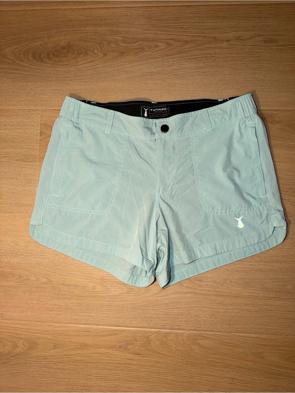 Tunaskin Mint Green/Teal Traveler Shorts